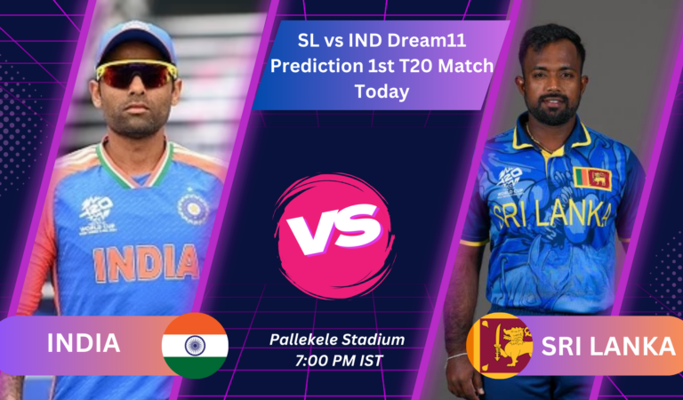 SL vs IND Dream11 Prediction, प्लेइंग XI, पिच रिपोर्ट, मौसम की रिपोर्ट अपडेट आज के पहले टी20 मैच के लिए – 27 जुलाई, 2024