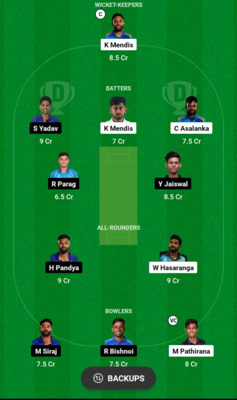 IND vs SL Dream11 Prediction