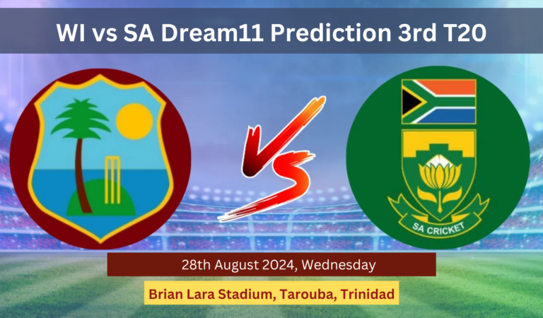 WI vs SA Dream11 Prediction 3rd T20, Today Match: पिच रिपोर्ट, प्लेइंग इलेवन, फैंटसी टिप्स, Fantasy Tips, Dream11 Team Today Match